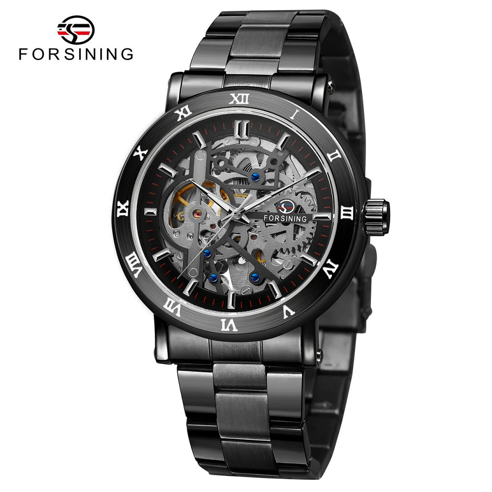 Forsining 8253 All Black Steel Киев - изображение 1