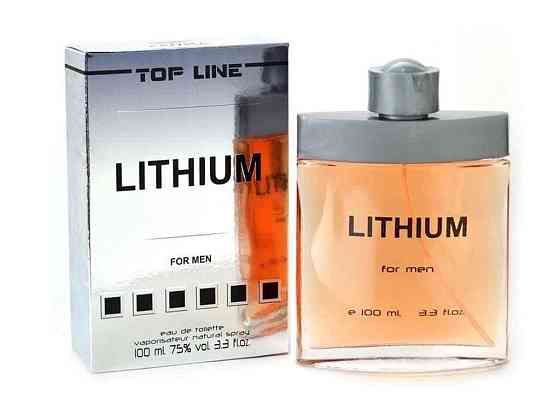 Туалетна водамуж. LITHIUM (100 мл.) ТМ TOP LINE Solmir Київ