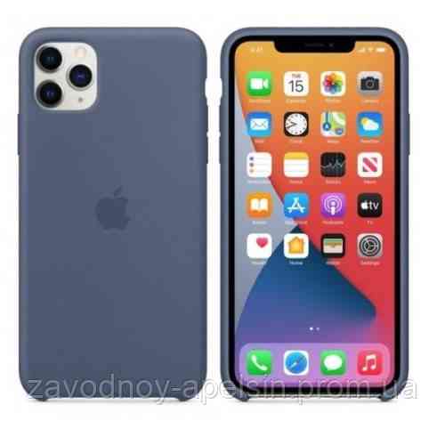 IPhone 11 pro max Чохол Silicone Case MWYE2FE/A (Alaskan Blue) Одеса
