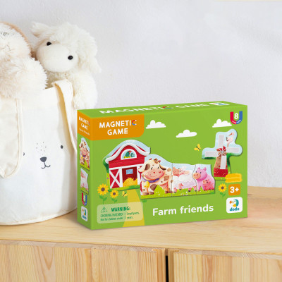 Обучающий набор DoDo Магнитная игра Друзья с фермы (200255) Винница - изображение 5
