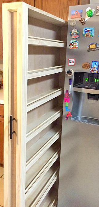 Выдвижной стеллаж 