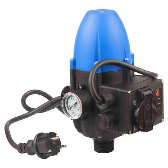 Wetron Контроллер давления электронный 1.1кВт Ø1" рег. давл вкл 1.5-3.0 бар + розетка и вилка W Коломия