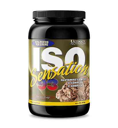 Протеин Ultimate Nutrition Iso Sensation 908 g (Delicious Chocolate Fudge) Луцк