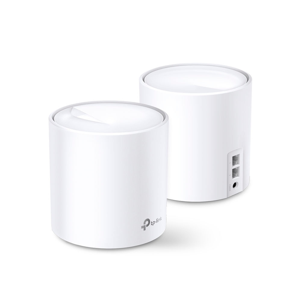 Домашня Mesh Wi-Fi система TP-LINK DECO X20 2PK AX1800 1xGE LAN 1xGE WAN MU-MIMO OFDMA (DECO-X20-2-PACK) Київ - фото 2