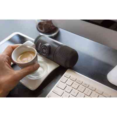 Кофеварка кемпинговая Wacaco Nanopresso з чохлом сіра (WNANOGRcase) Винница