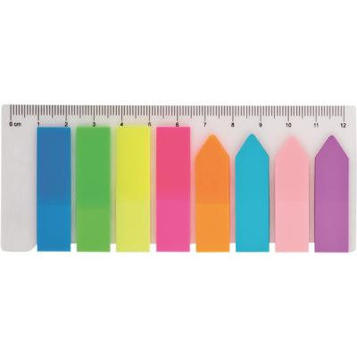 Стикер-закладка Buromax Plastic bookmarks 45x12mm, 8*25шт, neon (BM.2307-98) Винница - изображение 2