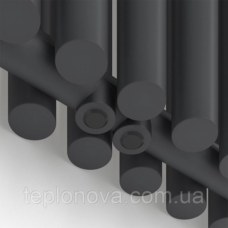 Дизайнерский радиатор 1800/295 (мм) антрацит IDEALE GLORIA (универсальное подключение) 12 5/1800/295 Черновцы - изображение 3