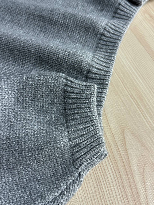 Светр жіночий Fancy Matinee 539 оверсайз однотонний, сірий, one size Київ - фото 4