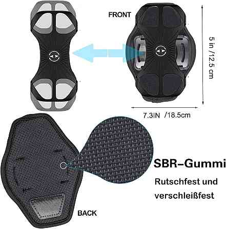 Держатель для мобильного телефона на рюкзак съемный силиконовый универсальный черный для iPhone Samsung Киев