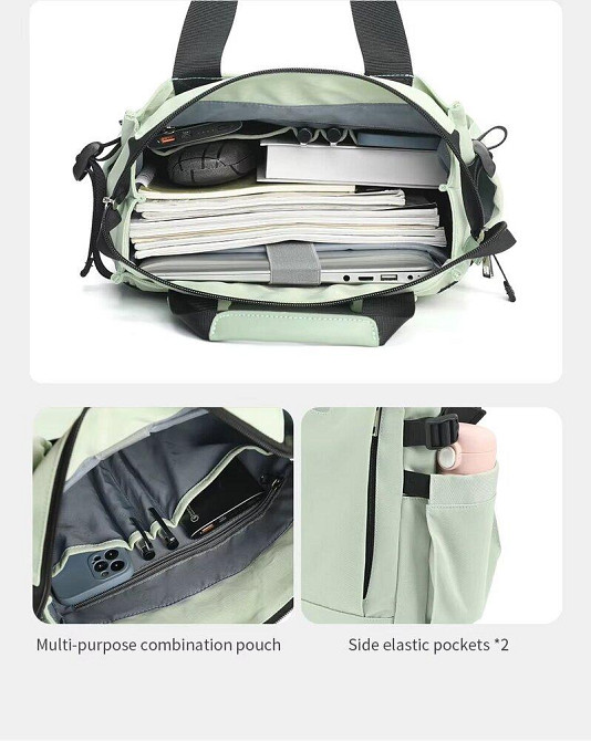 Рюкзак Tigernu 14" Зелений Київ - фото 1