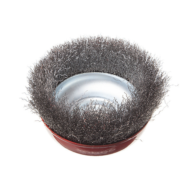 Щітка чашкова, 150 мм, M14, кручений дріт, для КШМ, 4500 об/хв INTERTOOL BT-1150 Київ - фото 3