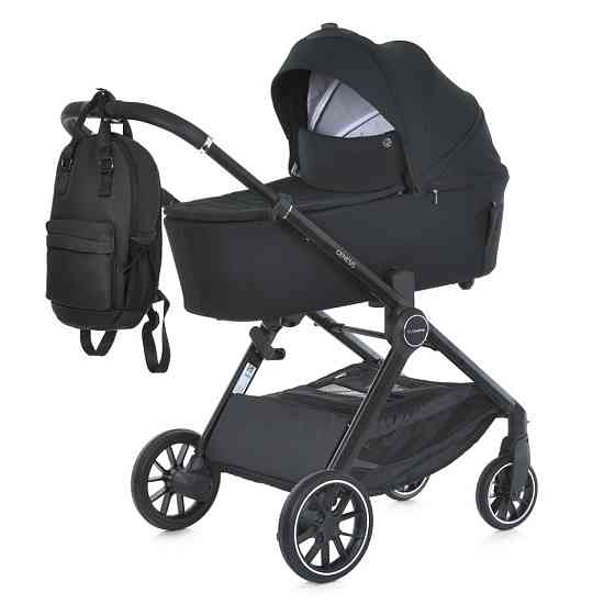 Коляска дитяча універсальна 2 в 1 GENESIS ME 1126 Jet Black Вінниця