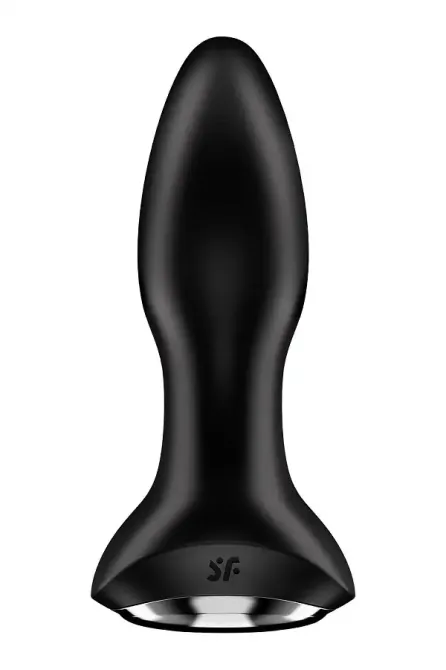 Анальна смарт вібропробка із перлинним масажем Satisfyer Rotator Plug 2+ Black Львів - фото 4