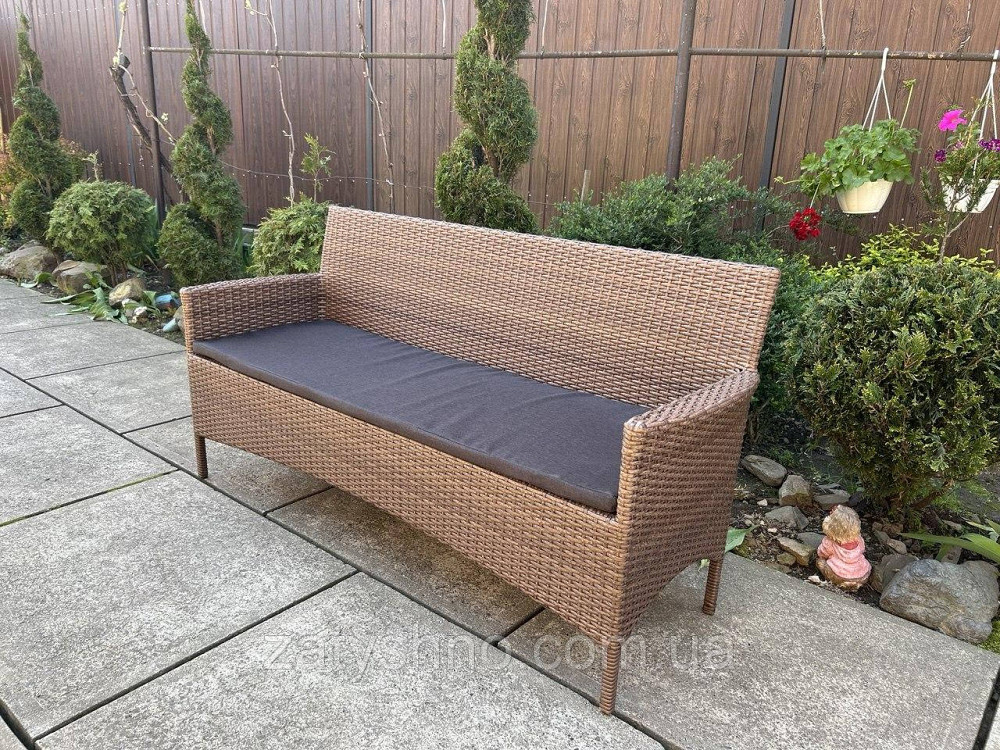 Диван ротанговий плетений вуличний Київ - фото 7