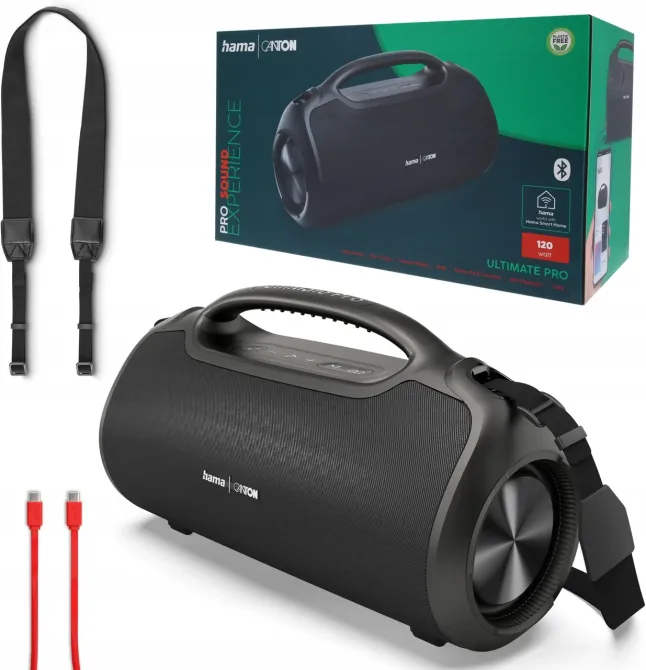 Портативна колонка Hama Canton Ultimate Pro Ipx6 120W Czarny Київ - фото 1