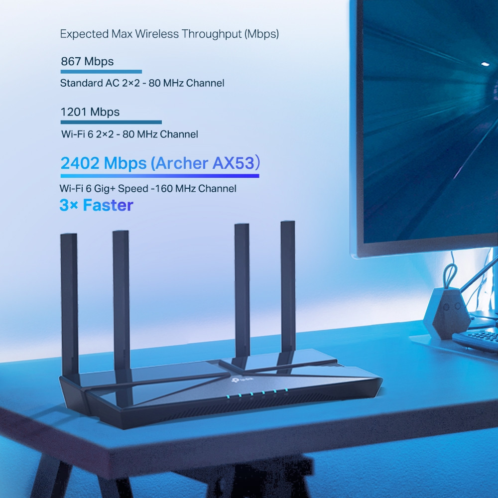 Бездротовий маршрутизатор TP-Link Archer AX53 (6799368) Київ - фото 3