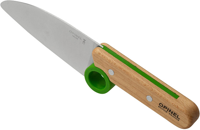 Універсальний Набір Кухонних Ножів 3 предмета Opinel "Le Petit Chef" Green (002577) Нержавіюча сталь Нововолинськ - фото 4