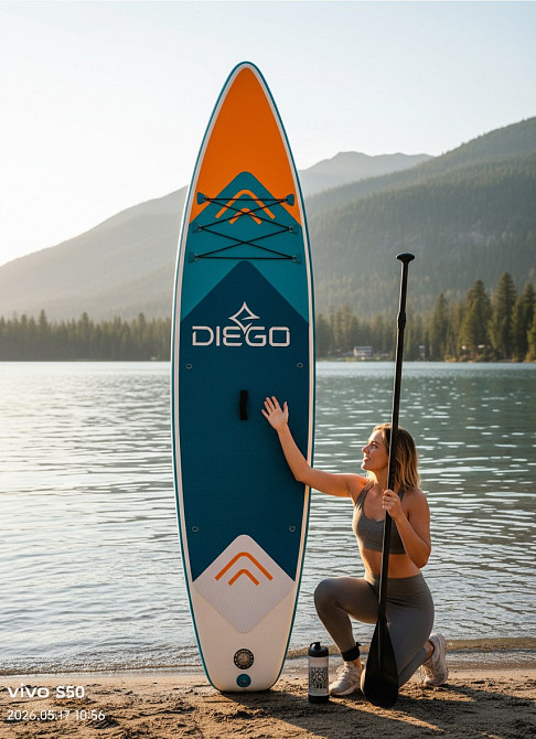 Надувна SUP-дошка для плавання 350см Diego Київ - фото 10