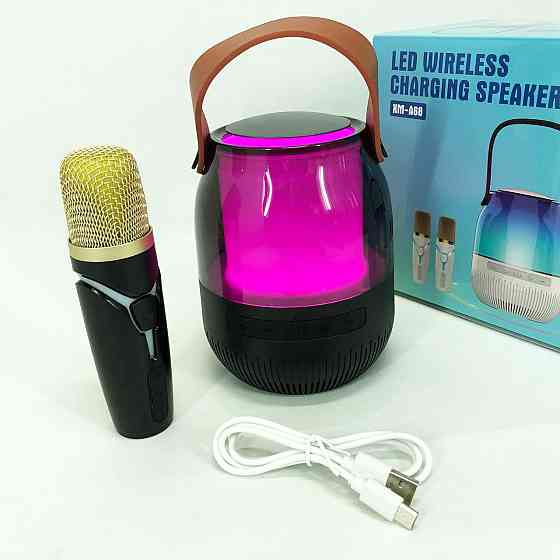 Караоке мікрофон з музикою піснями XM-A68, Домашній дитячий караоке мікрофон домашнє дитяче AQ-43 Івано-Франківськ