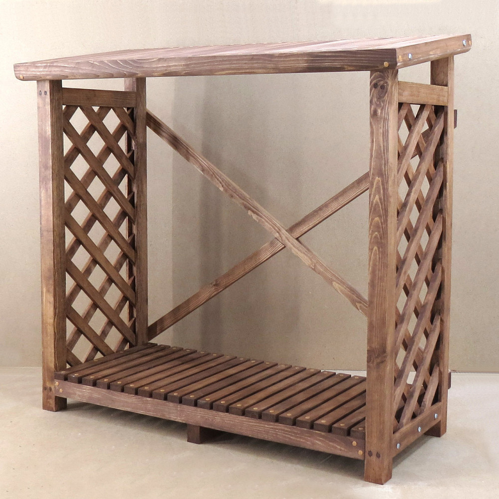 Дровница деревянная 