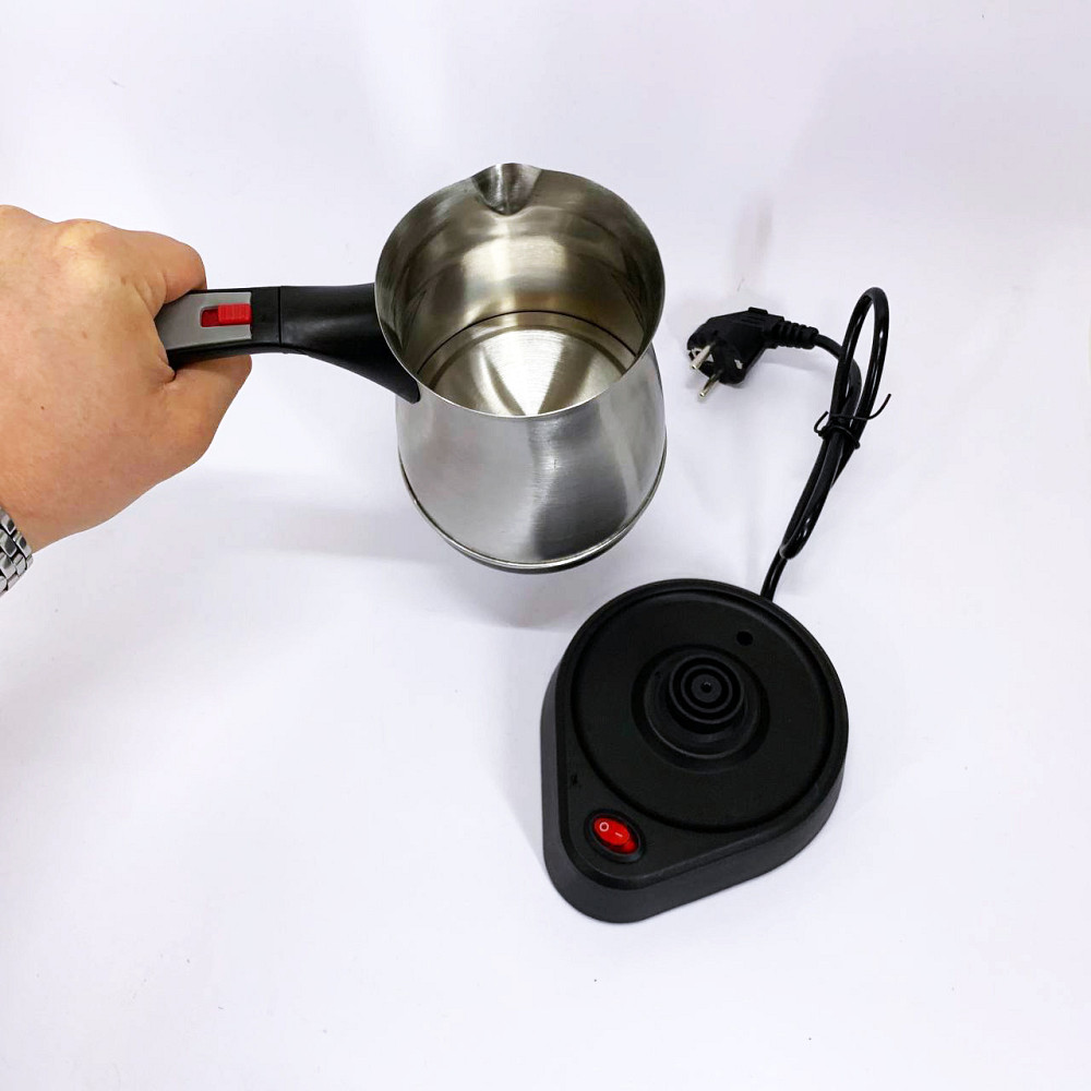 Турка для заварного кофе Domotec, Бюджетная турка, Электрическая 0.5 л Электротурки NB-63 Львов - изображение 4