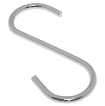 Гачок меблевий для труби d16мм хром Харків