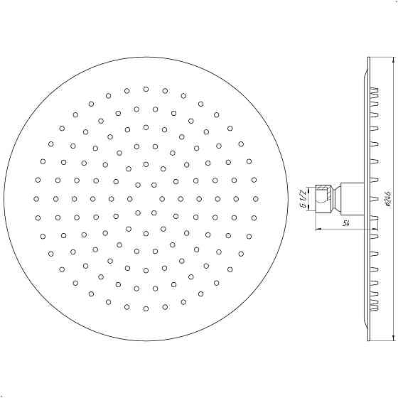 Душова лійка Globus Lux ST-0250-R Київ