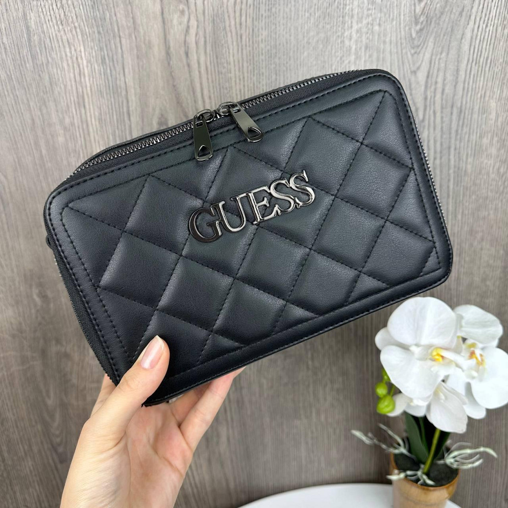 Каркасна жіноча міні сумочка стьобана, сумка для дівчат стиль Guess ( 23972 ) Харків - фото 1