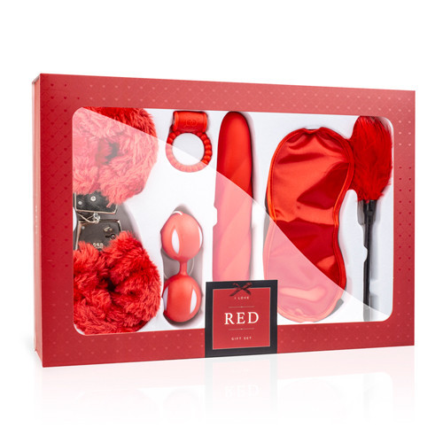 LBX102 Набор секс-игрушек LoveBoxxx - I Love Red Couples Box Sex Aura Киев - изображение 8