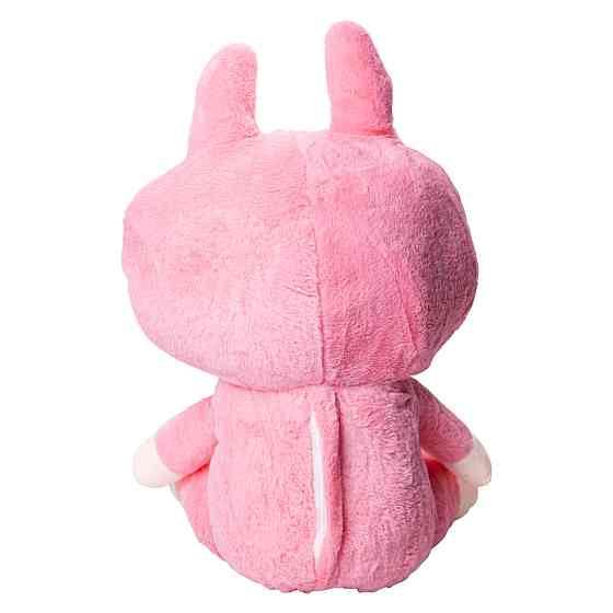 Мягкая игрушка-плед,подушка 3 в 1 Лабубу 50 см Красный ТМ COLORFUL HOME LAB2R Киев