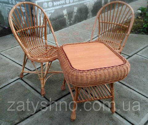 Плетене крісло для балкона та лоджії Київ - фото 4