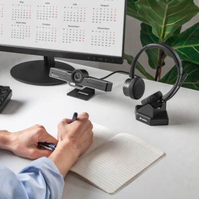 Наушники Sandberg Wireless Office Headset Pro+ Bluetooth Black (126-18) Винница - изображение 6