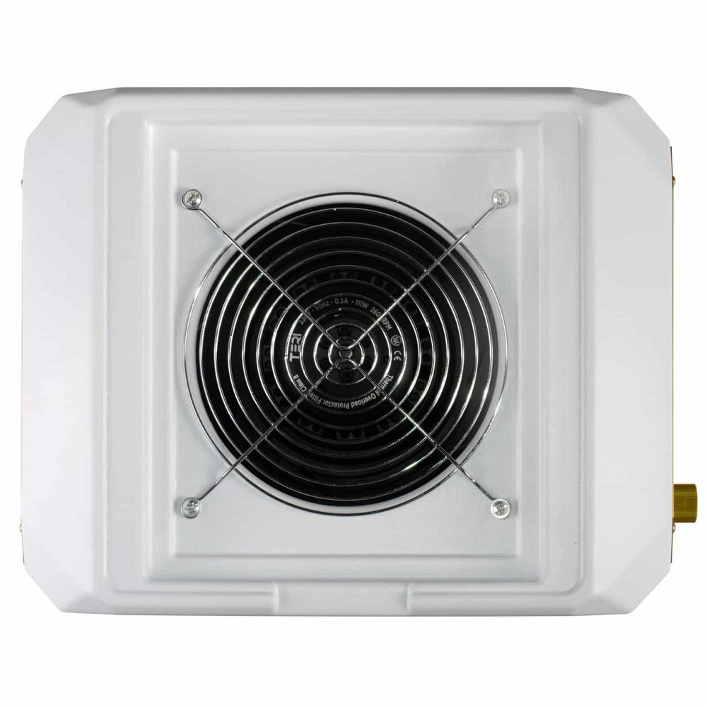 Настольная маникюрная вытяжка Teri Diamond белая белая (решетка золото) Киев - изображение 4