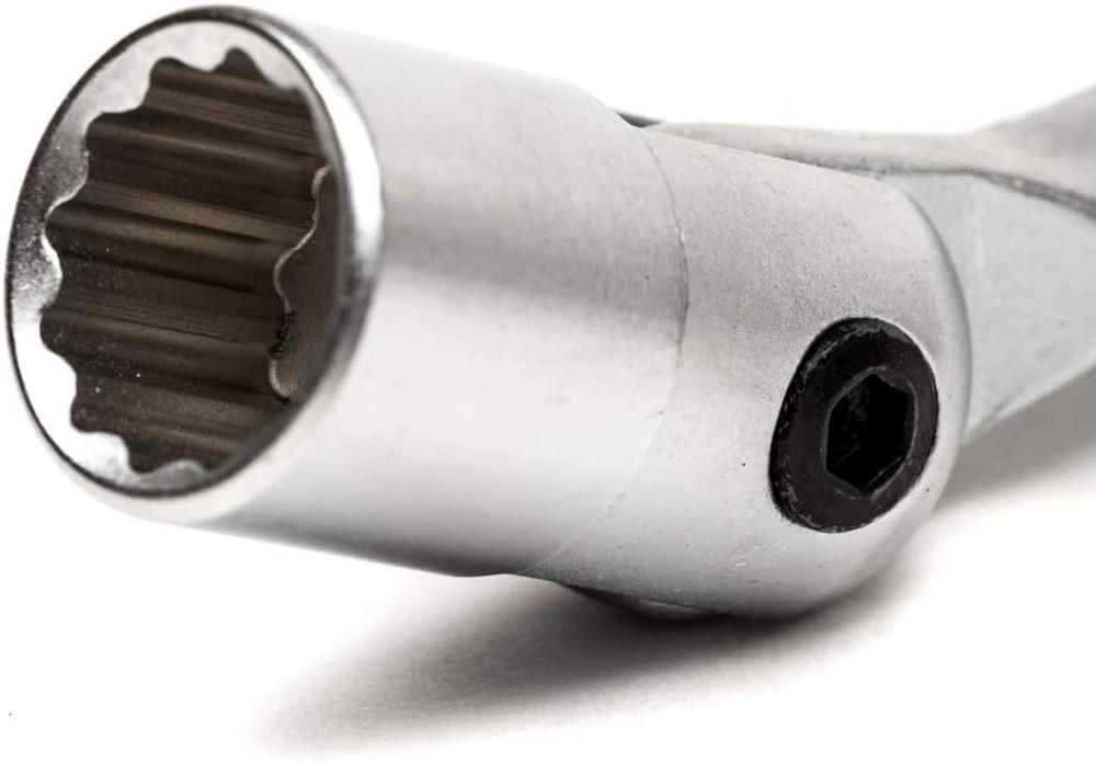 Ключ рожково-торцевой шарнирный 19мм на пластиковом держателе Forsage F-75219(R) Одесса - изображение 2