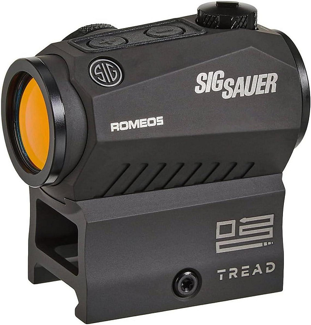 Приціл коліматорний Sig Sauer Romeo5 1x20 mm Tread із закритою точкою Чорний Вінниця - фото 1