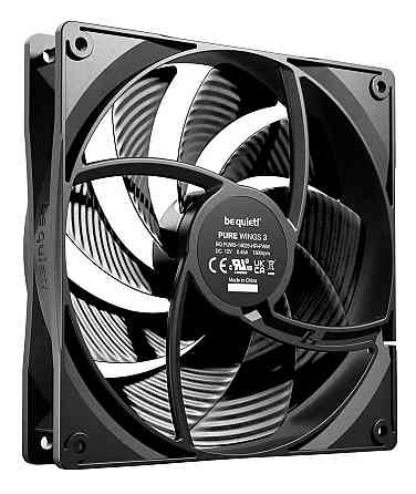 Вентилятор be quiet! Pure Wings 3 140mm PWM High-Speed 3-Pack Black (BL138) ( 21716 ) Харьков