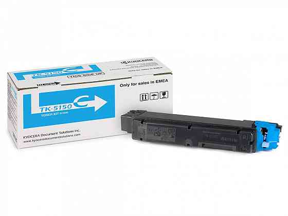 Kyocera TK-5150C, 1T02NSCNL0 — оригінальний тонер картридж Київ