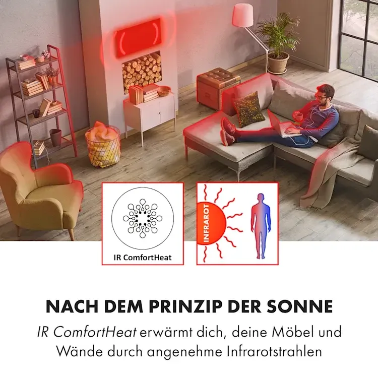 Инфракрасный обогреватель зеркало KLARSTEIN Marvel Mirror б/у Германия Днепр - изображение 7