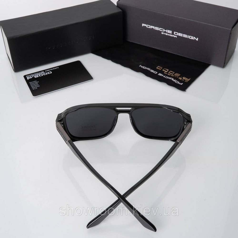 Чоловічі брендові окуляри з поляризацією Porsche Design (7165) Київ - фото 2