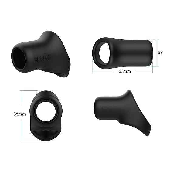 Эрекционное кольцо Nexus Rise Cock and Ball Sling, для члена и яичек, очень широкое Sex Aura Киев