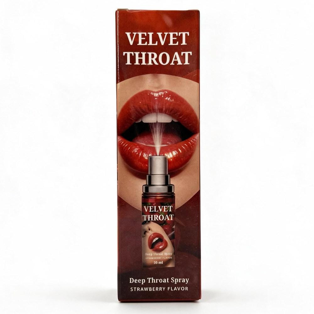 Спрей для глубокого минета WOW Velvet Throat клубника, 50 мл Sex Aura Киев - изображение 3