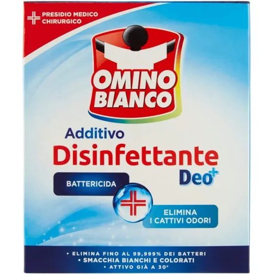 Дезінфікувальний порошок Omino Bianco Additivo Igienizzante Deo 450 г Львів