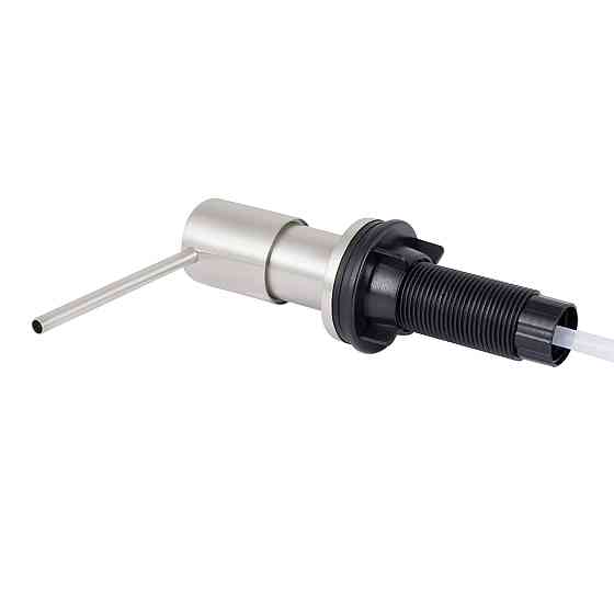 Дозатор для моющего средства Lidz LK118 круглый Brushed Steel (LDLK118BRU46400) Киев