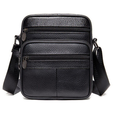 Сумка Vintage Мессенджер Черная (14992) Винница - изображение 1