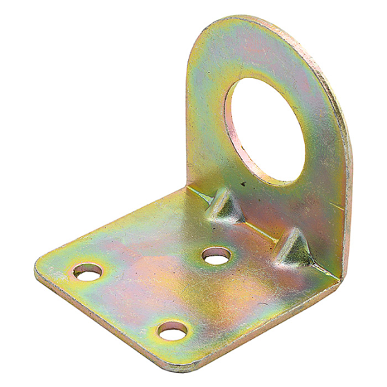 Проушина №80 40*80 изогнутая цинк Харьков