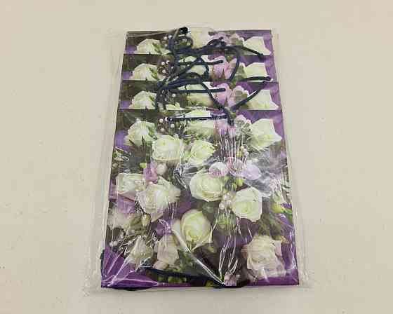 Пакет паперовий подарунковий квадратний 23*24*10 (артKV-093) (12 шт.) Харків