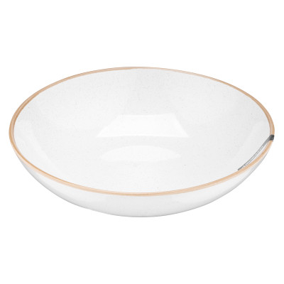 Тарілка Ardesto Apulia, 820мл, 20.8см, кераміка, білий (AR2921AW) Вінниця - фото 4