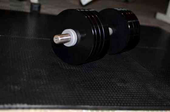 Комплект захисного покриття з резини під лавку штангу гантелі 1х1,5 м Спортивні покриття Київ