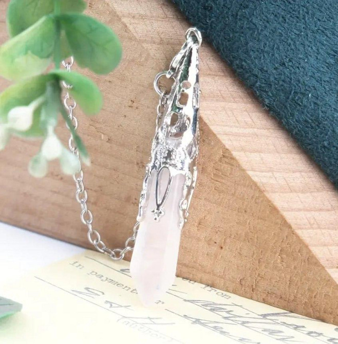 Маятник із гірського кришталю (чистий кварц) – для ворожіння та медитацій Київ - фото 3