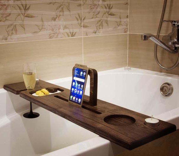 Столик полиця для ванної "Алепо" капучино Миколаїв - фото 3